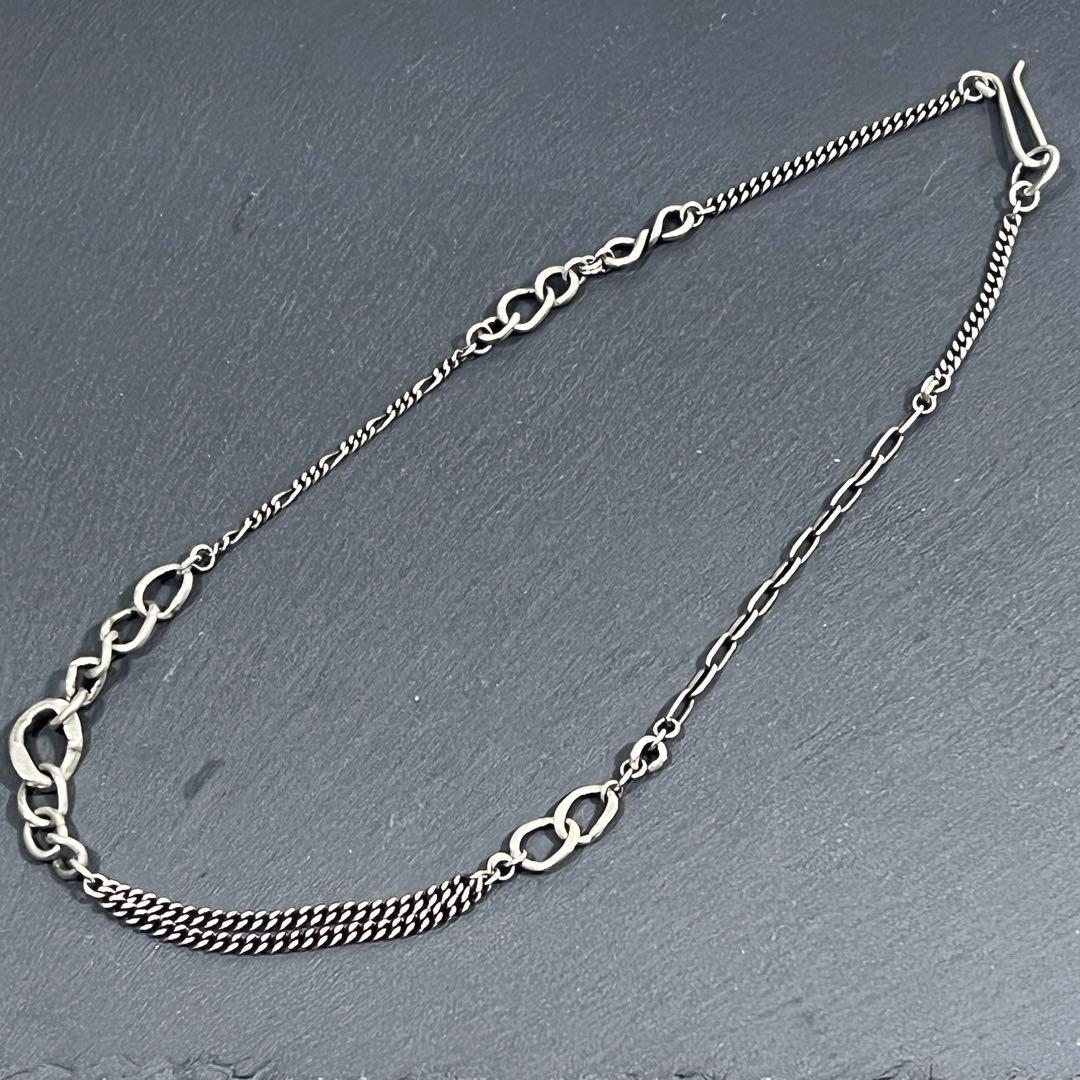 フランス　スターリング　シルバー　ネックレス　チェーン　ヴィンテージ　LRP