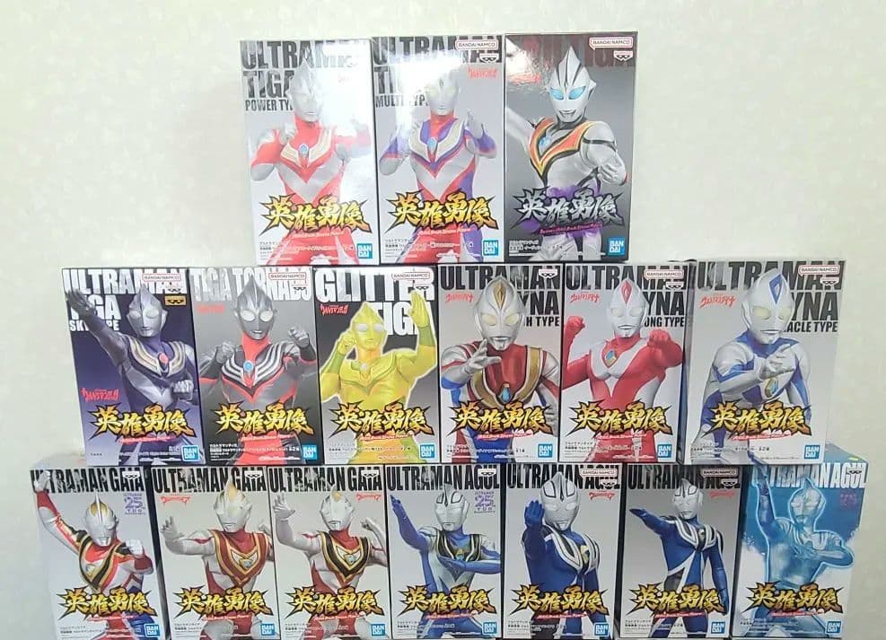 英雄勇像 ウルトラマン まとめ売り