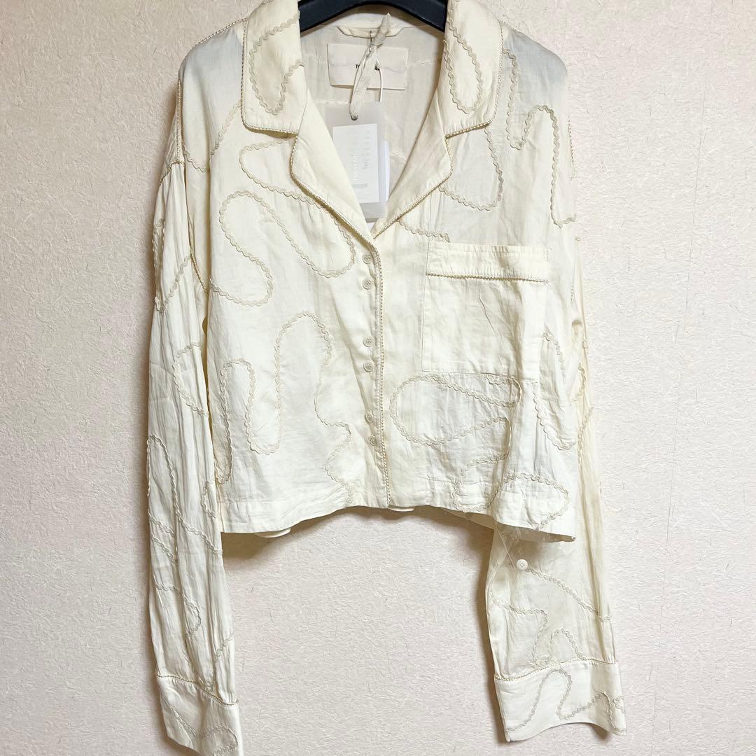 トゥデイフル パジャマシャツ キナリ