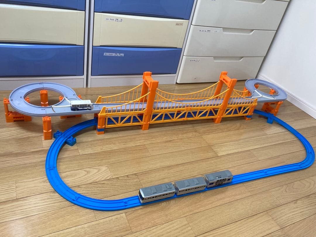 プラレール プラロード 大鉄橋&マリンライナーセット 絶版 レア - メルカリ