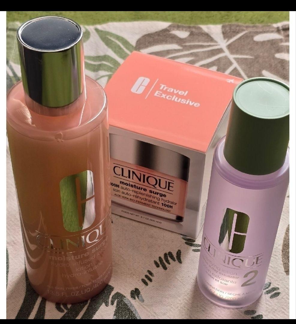 CLINIQUE モイスチャーサージ ３点セット