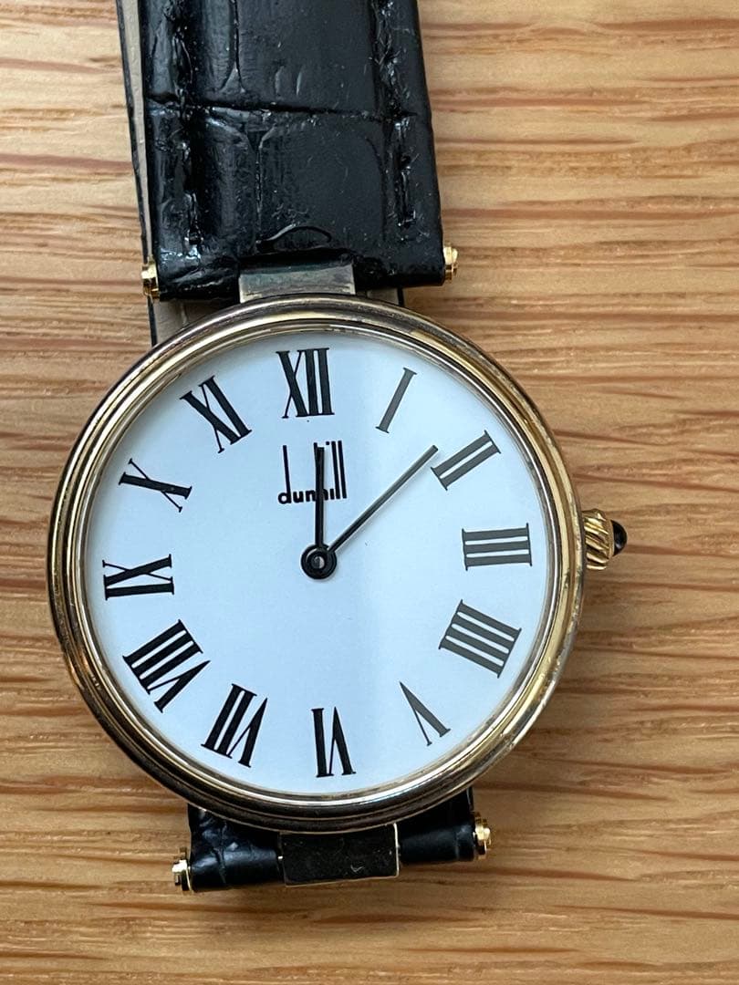 dunhill STARRING SILVER ヴィンテージ メンズ腕時計
