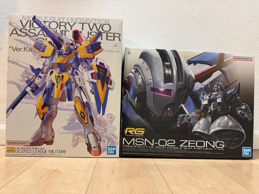 特限〜P還中 V2アサルトバスター&ジオングセット