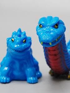 【新品未開封】サンガッツ本舗　マンダ二代目＆バラン/ソフビ　WF2026W