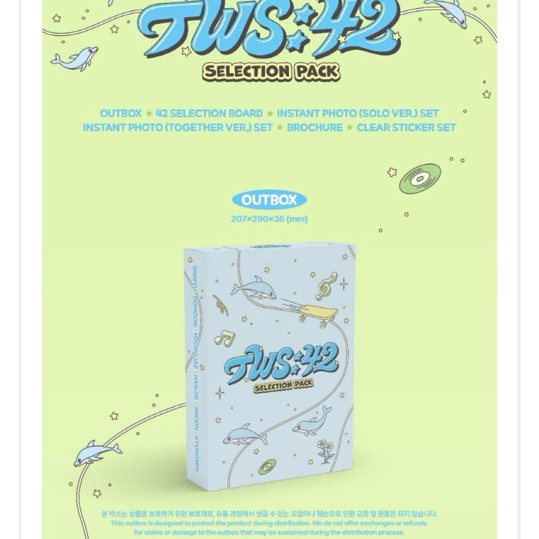 TWS :42 SELECTION PACK 新品 ポラロイド トレカ 未開封 - メルカリ