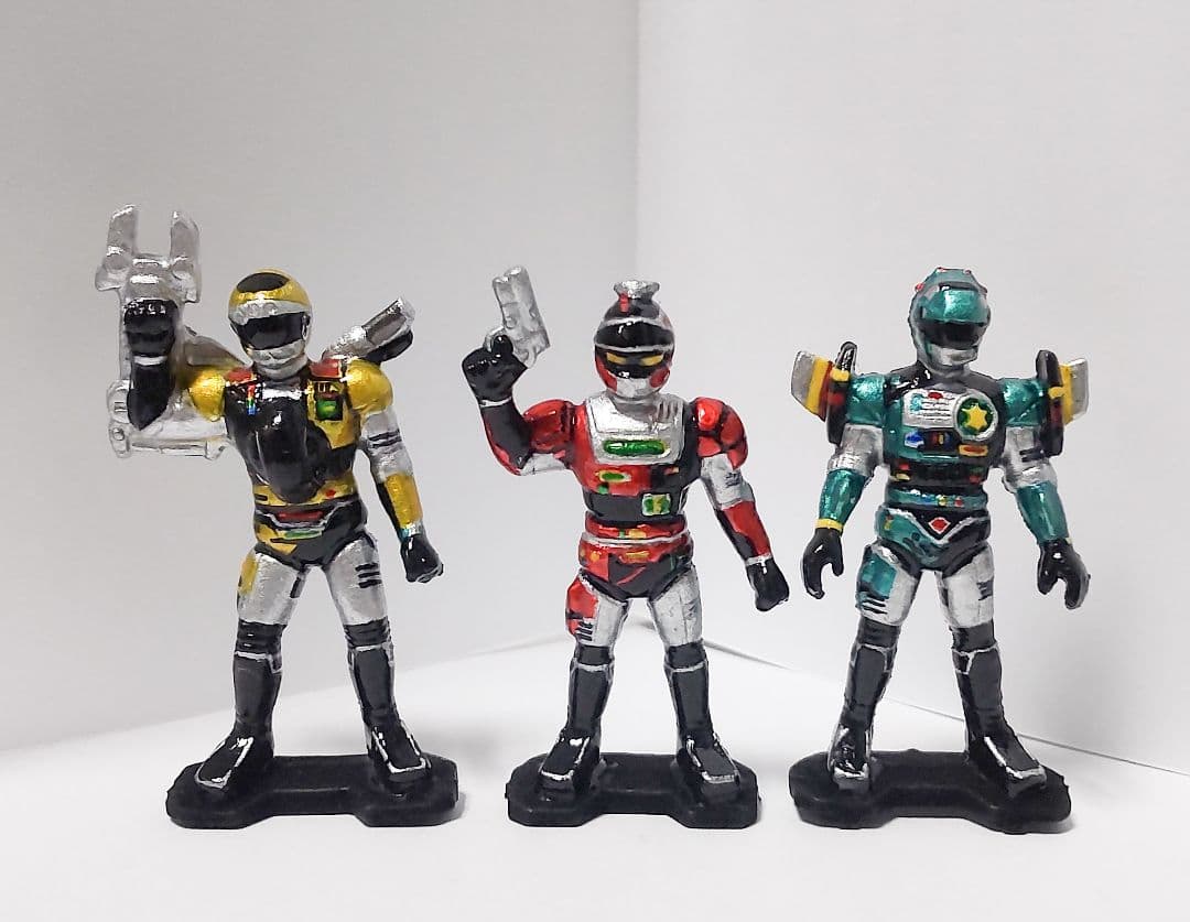 当時物 特警ウインスペクター フィギュア 塗装品 3点セット - メルカリ