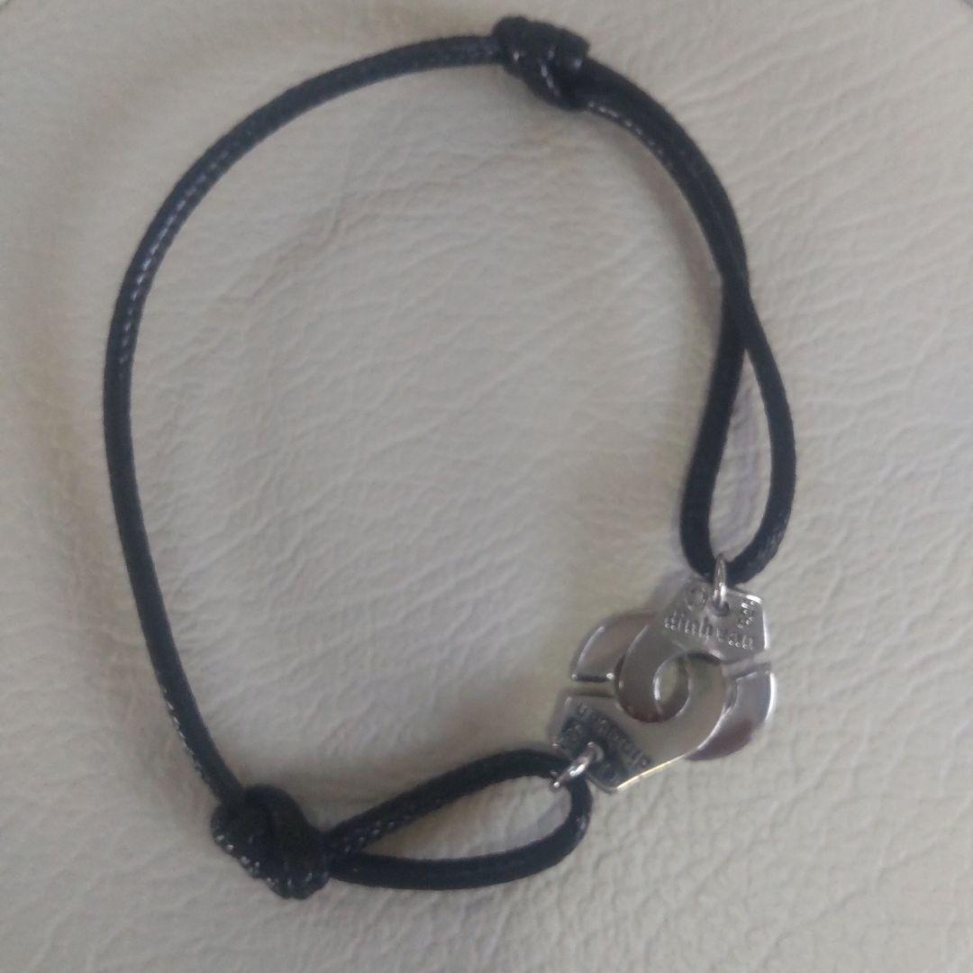 dinh van・コードブレスレット925 Black