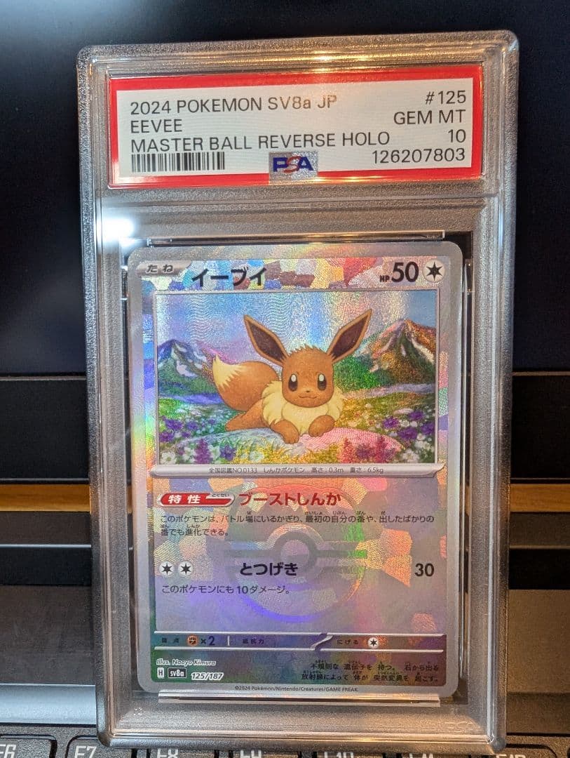 イーブイ マスターボールミラー PSA10