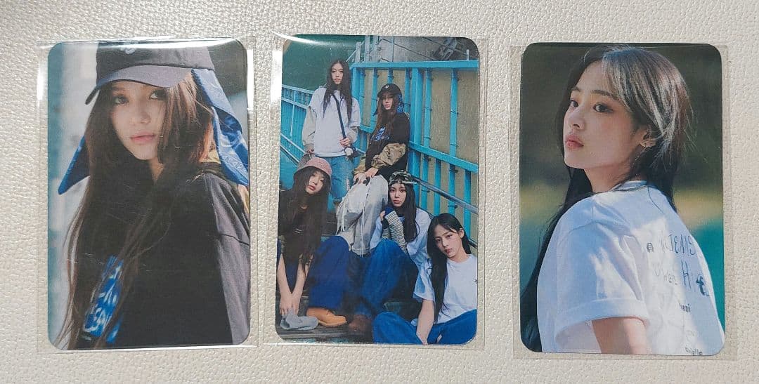 NewJeans Get Up trendk 限定 両面 トレカ コンプ　3枚