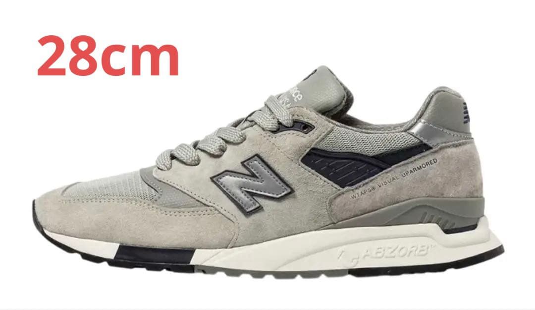 靴 New Balance WTAPS U998WT 28cm