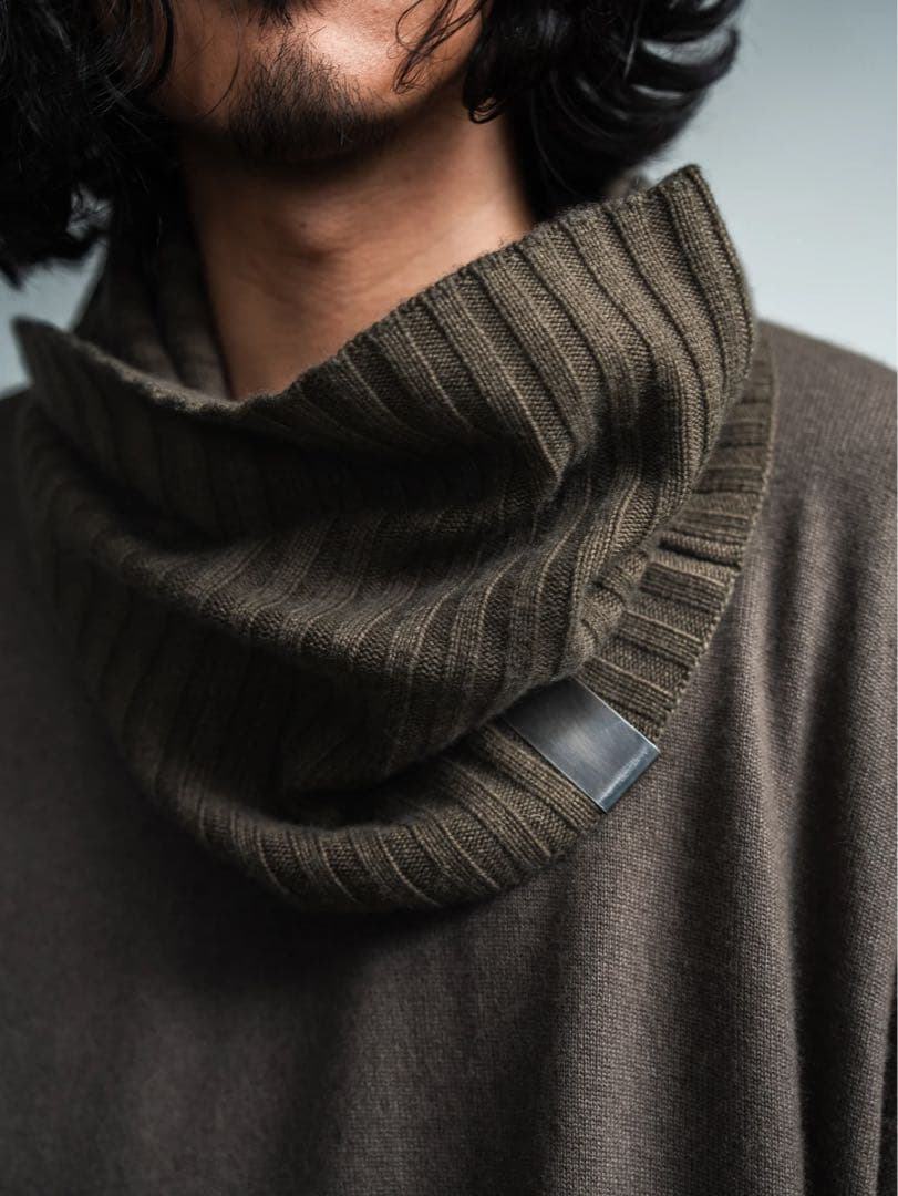 PRY / Cashmere Double Wrap Snood【taupe】 Cashmere Double Wrap Snood【taupe】 – PRY