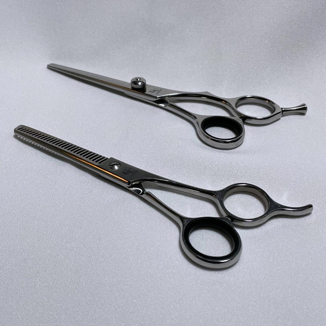 定価3.5万相当 内海 UTSUMI シザー セニング セット 美容学生 練習用
