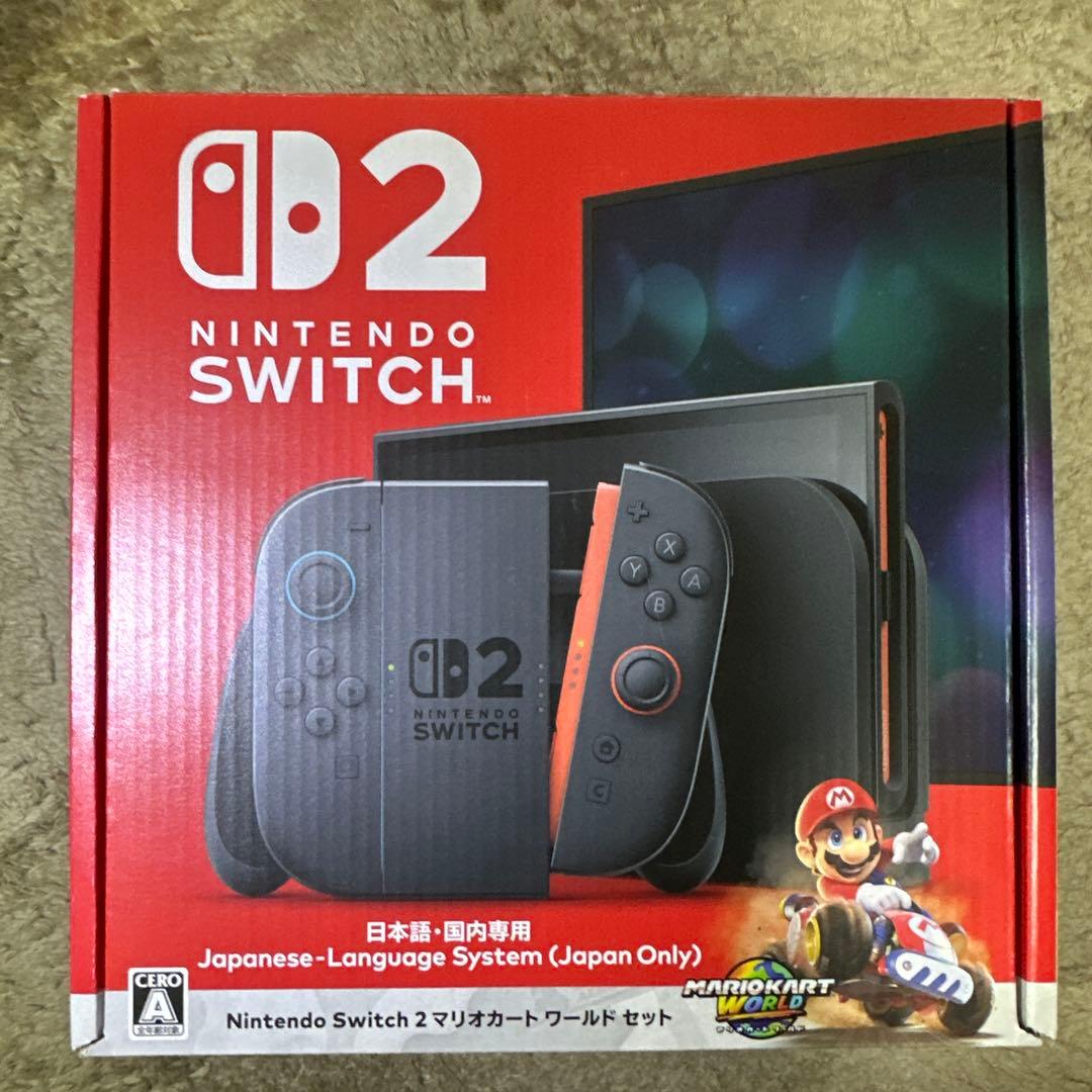 Nintendo Switch 2 日本語対応 本体 マリオカートセット