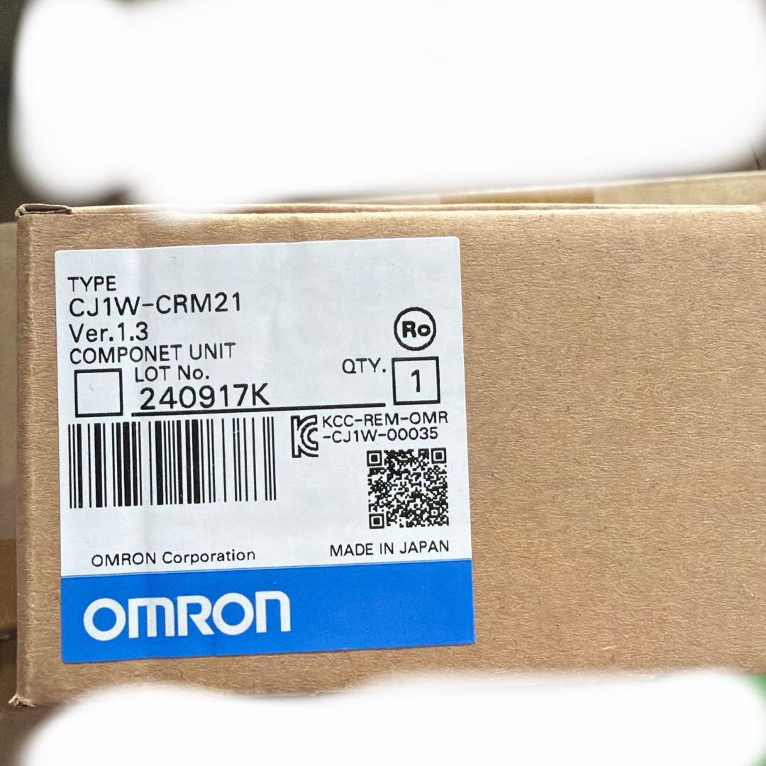 OMRON CJ1W-CRM21 コンポーネントユニット Omron PLC CompoNet Master Unit CJ1W-CRM21 - United Automation