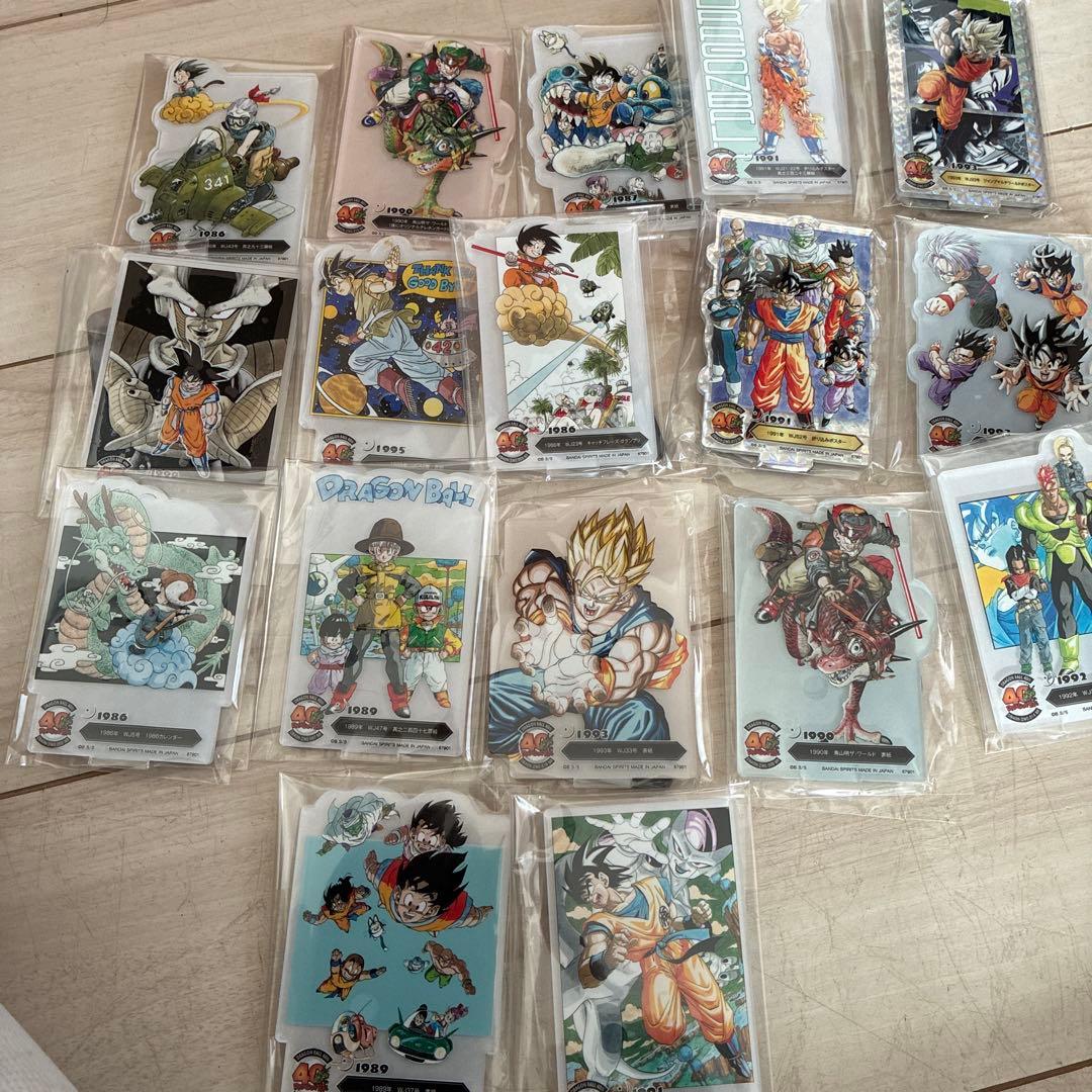 一番くじドラゴンボール 40周年其之ニ 全賞 セミコンプリートセット