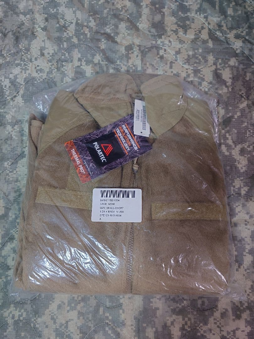 米軍 実物 ECWCS Gen3 Level3 フリースジャケット S-S