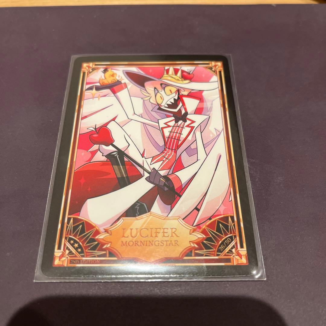 ハズビンホテル トレーディングカード ルシファー hazbin hotel - メルカリ
