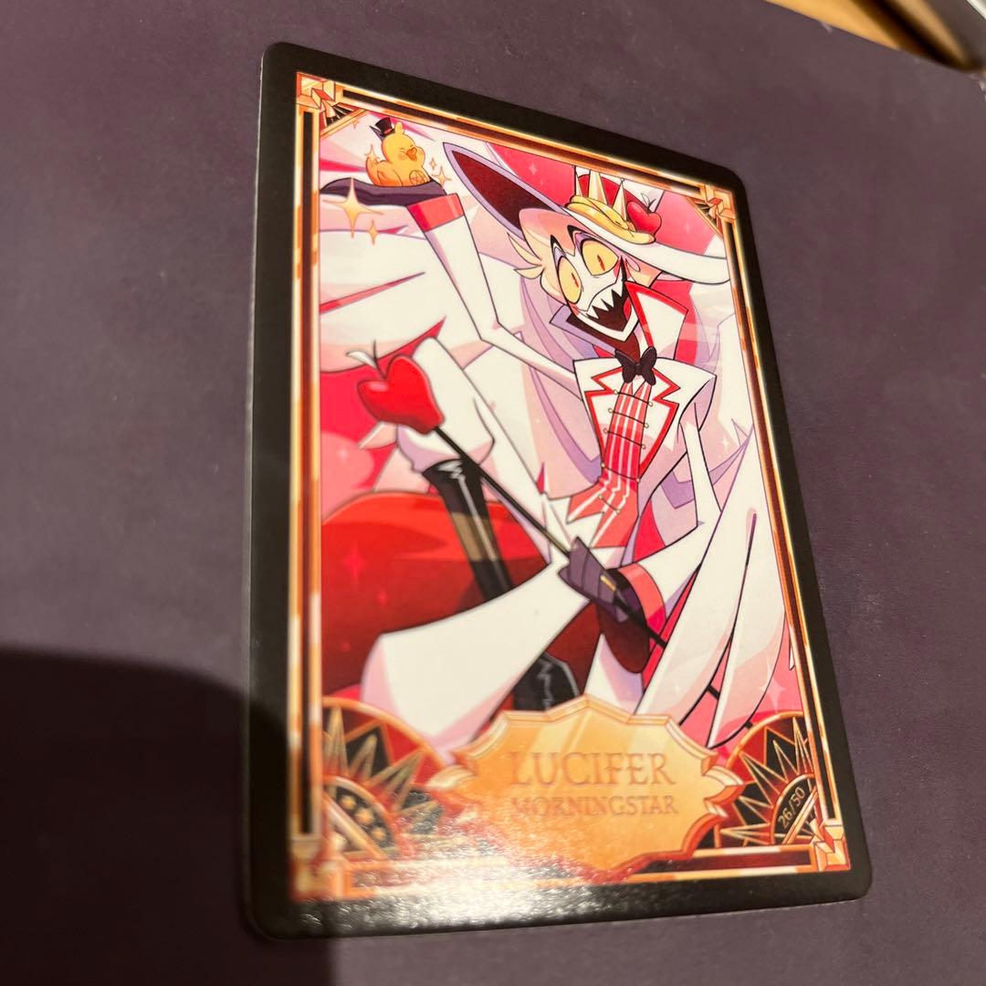 ハズビンホテル トレーディングカード ルシファー hazbin hotel - メルカリ