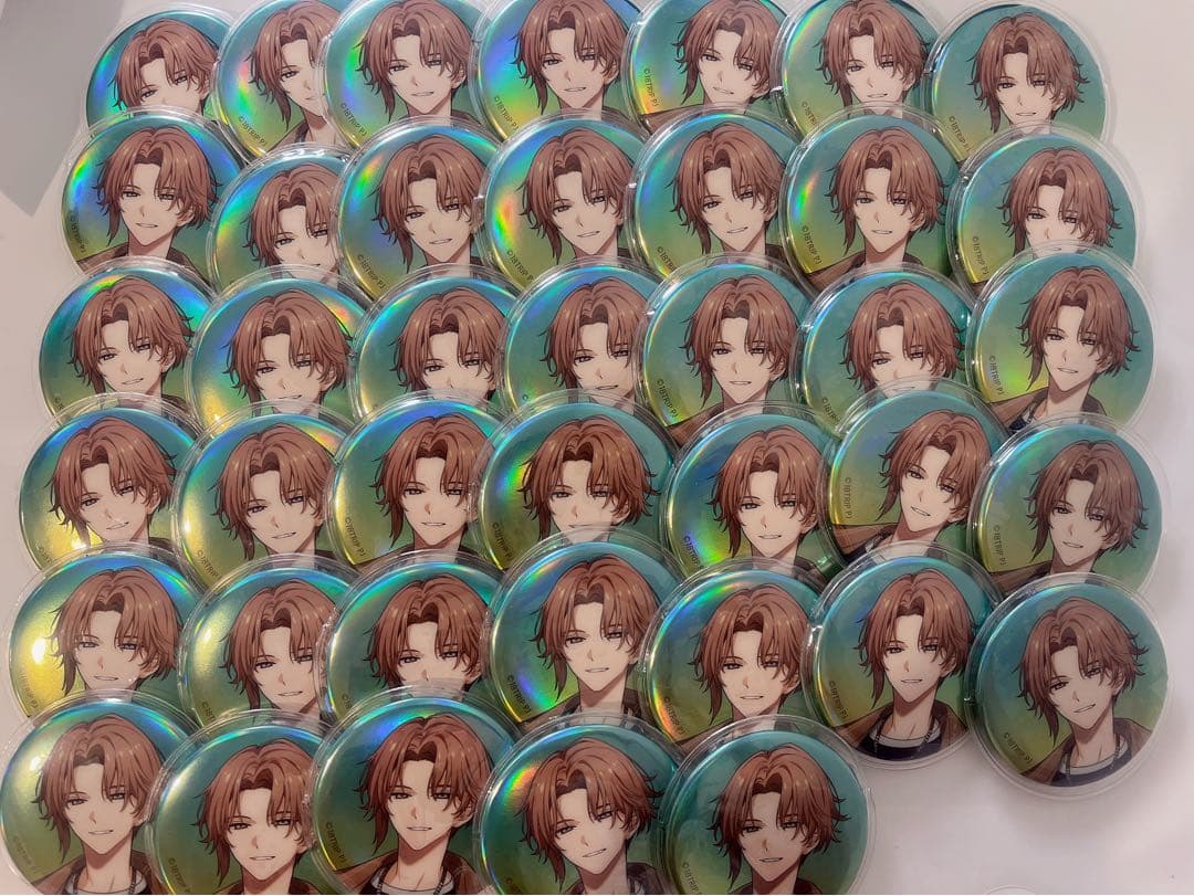 エイトリ 斜木七基 缶バッジ セット - メルカリ