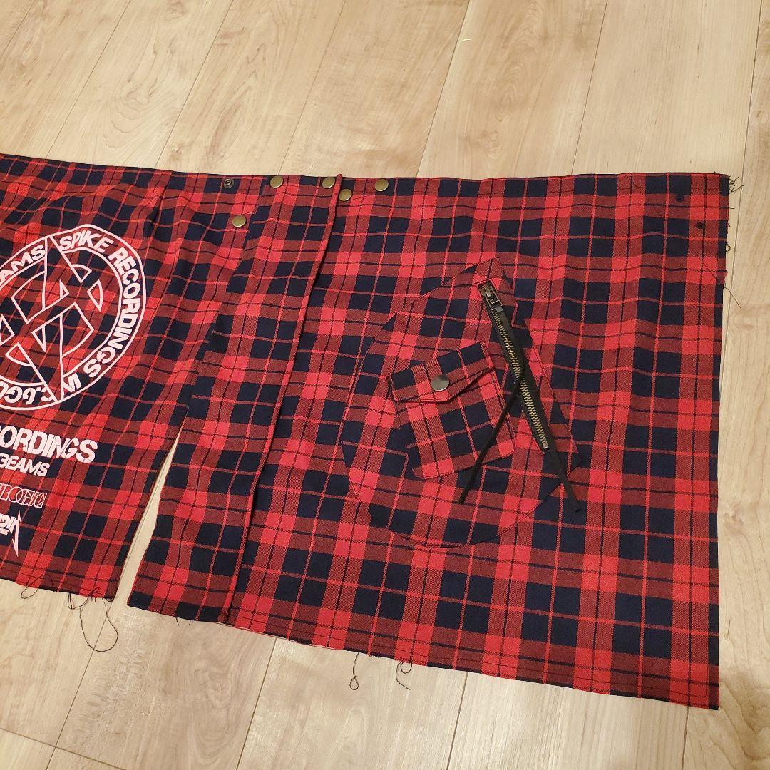 H*I様 GLAY SPIKE RECORDINGS チェック ラップスカート - メルカリ
