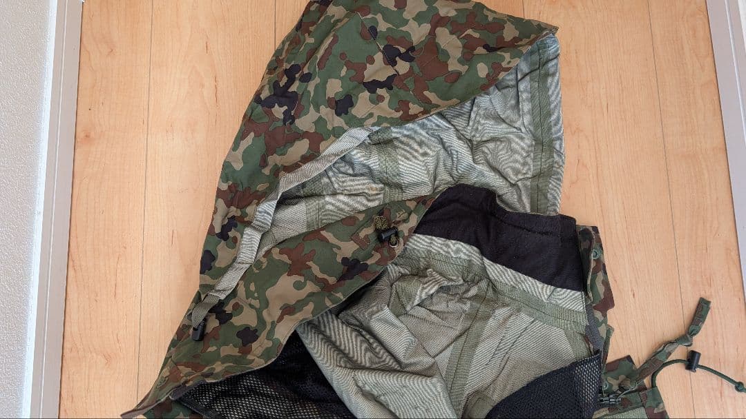 極美品】【お買得☆】ゴアテックス☆改良型進化版迷彩雨衣42000円☆M