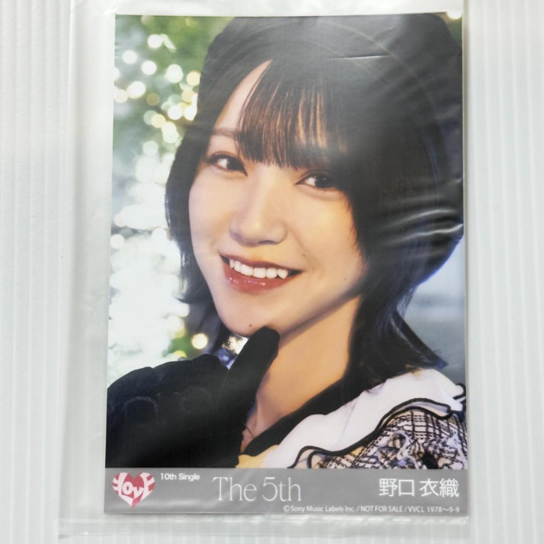 野口衣織 The 5th 封入 B イコラブ =LOVE 生写真 - メルカリ