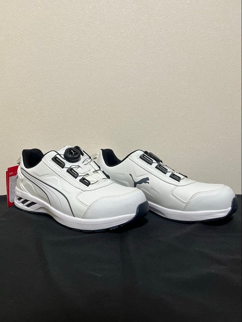 高橋希美Puma ライダー 2.0 ホワイト ディスク ロー27センチ