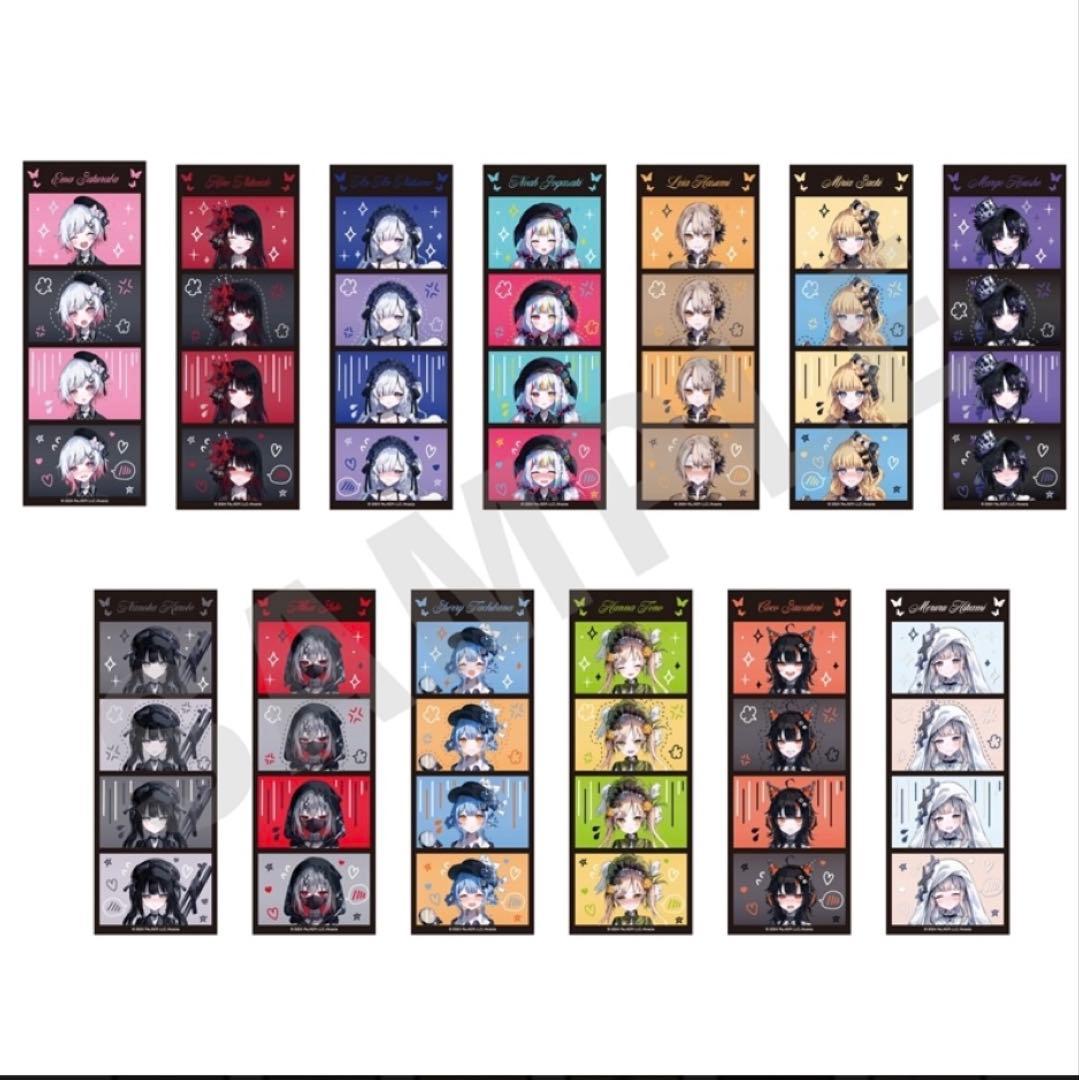 魔法少女ノ魔女裁判 喜怒哀楽 しおり 全種類