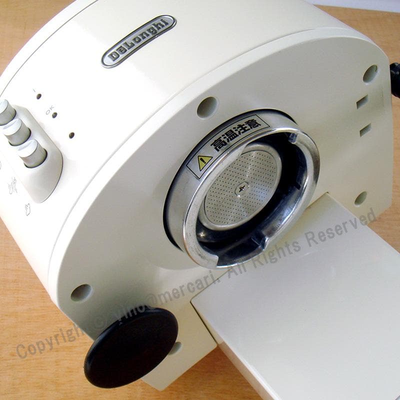 美品 デロンギ エスプレッソ・カプチーノメーカー ECM300J-E クリーム