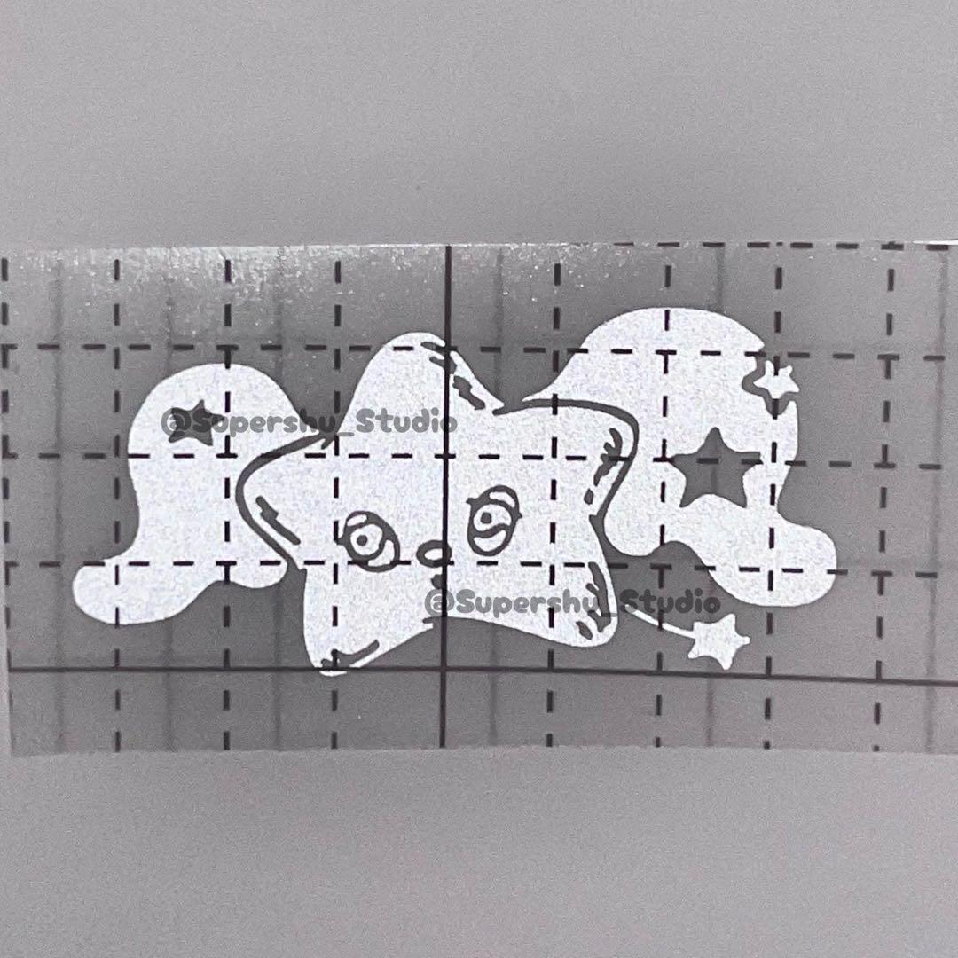 NCT WISH ペンライト 草鈍器 反射 ステッカー ウィッチュ ウィチュ