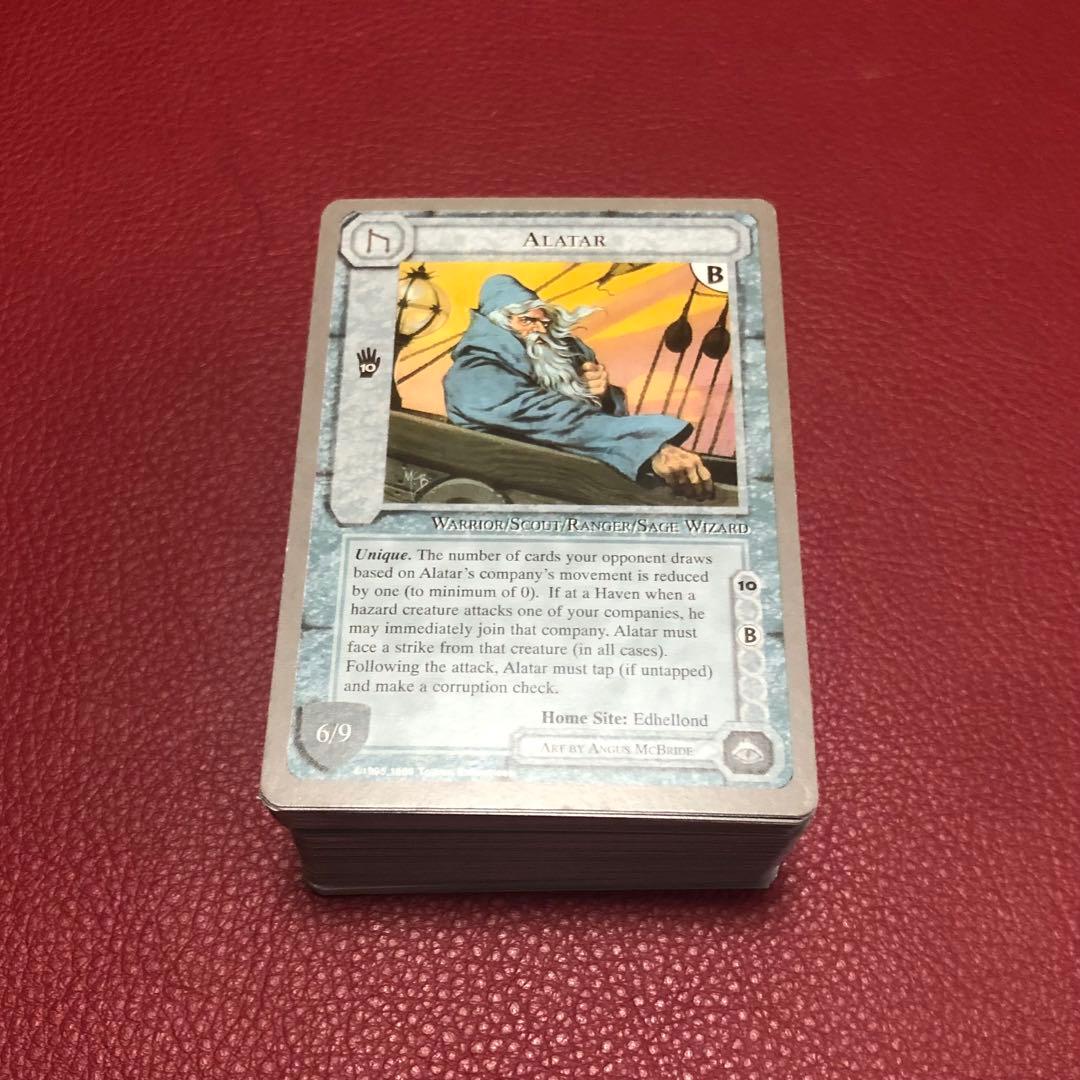 ミドルアース　カード　チャレンジデッキB ccg コンプ　指輪物語　希少