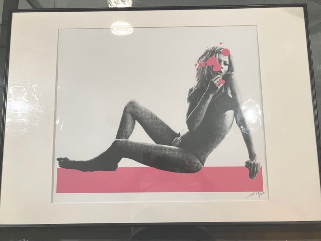 WRONGWROKS ケイトモス　Untitled Kate -pink