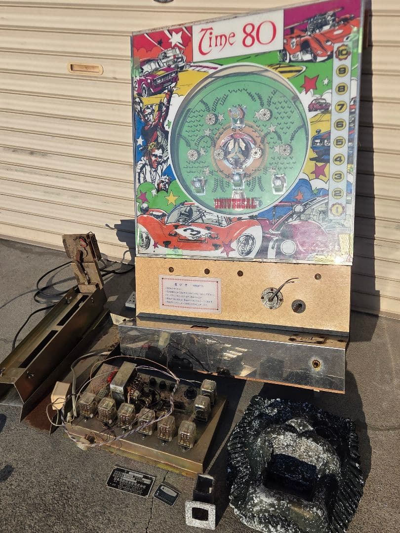 昭和レトロゲーム 10円ゲーム アーケードゲーム筐体 Time80 パチンコ 10円レトロパチンコ機なんて楽勝だと思ったら難しすぎるお台場レトロ