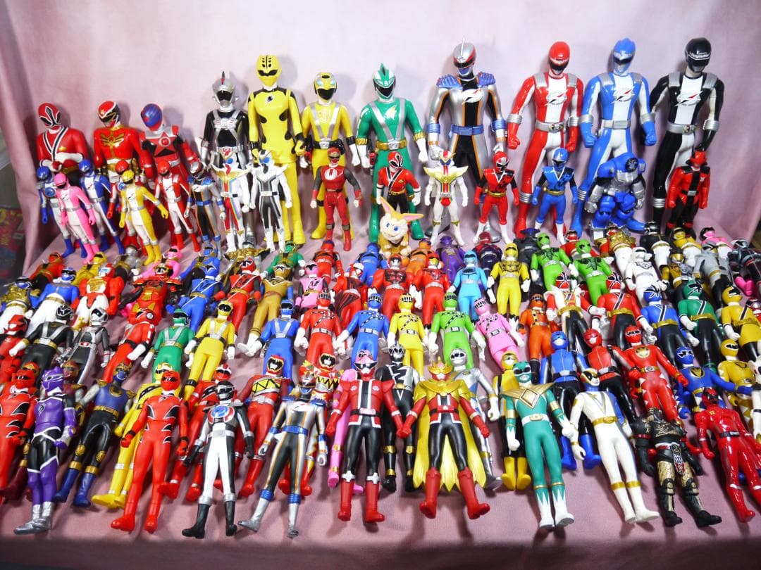 専用】スーパー戦隊シリーズ ビッグサイズソフビフィギュアなど 119体