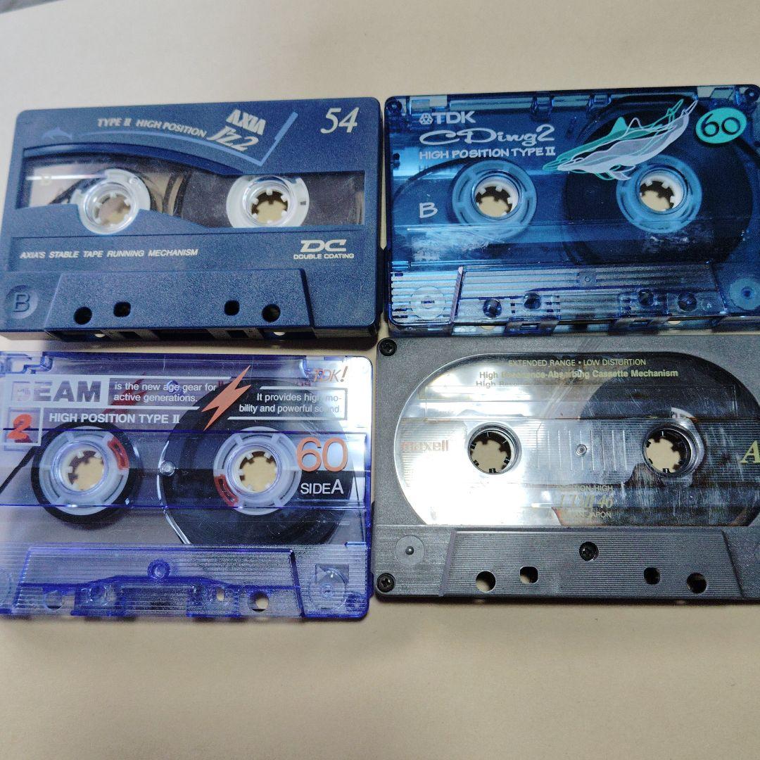 黄30 カセットテープ ハイポジ 4本 - メルカリ