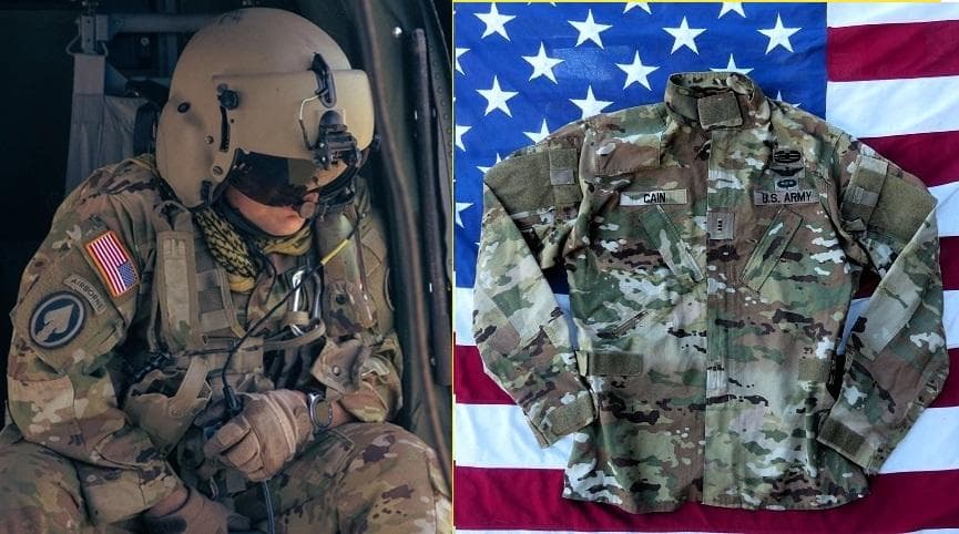 レア! 実物 OCP ヘリクルージャケット L-R エアクルー A2CU 336