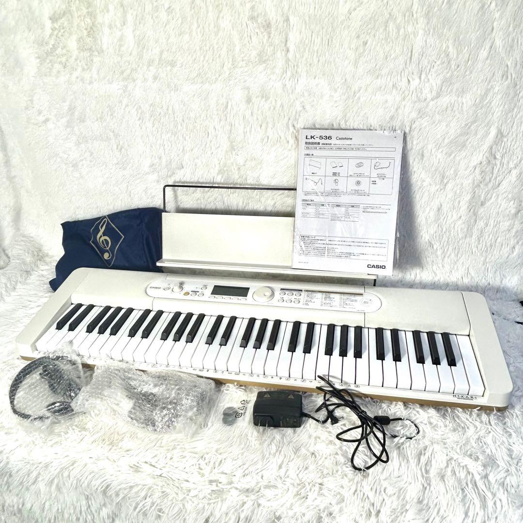 2025年最新】Casio LK-536 光ナビゲーション カシオトーン - メルカリ