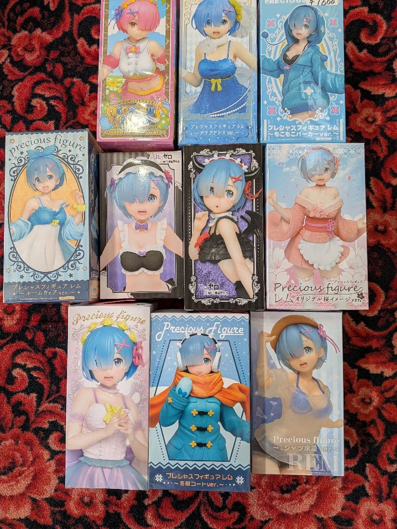 未開封！ラム フィギュア 10体セット