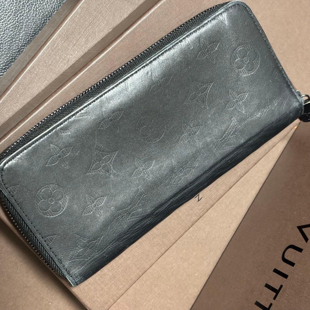 ルイヴィトン シャドウ ヴェルティカル 長財布 ICチップ搭載