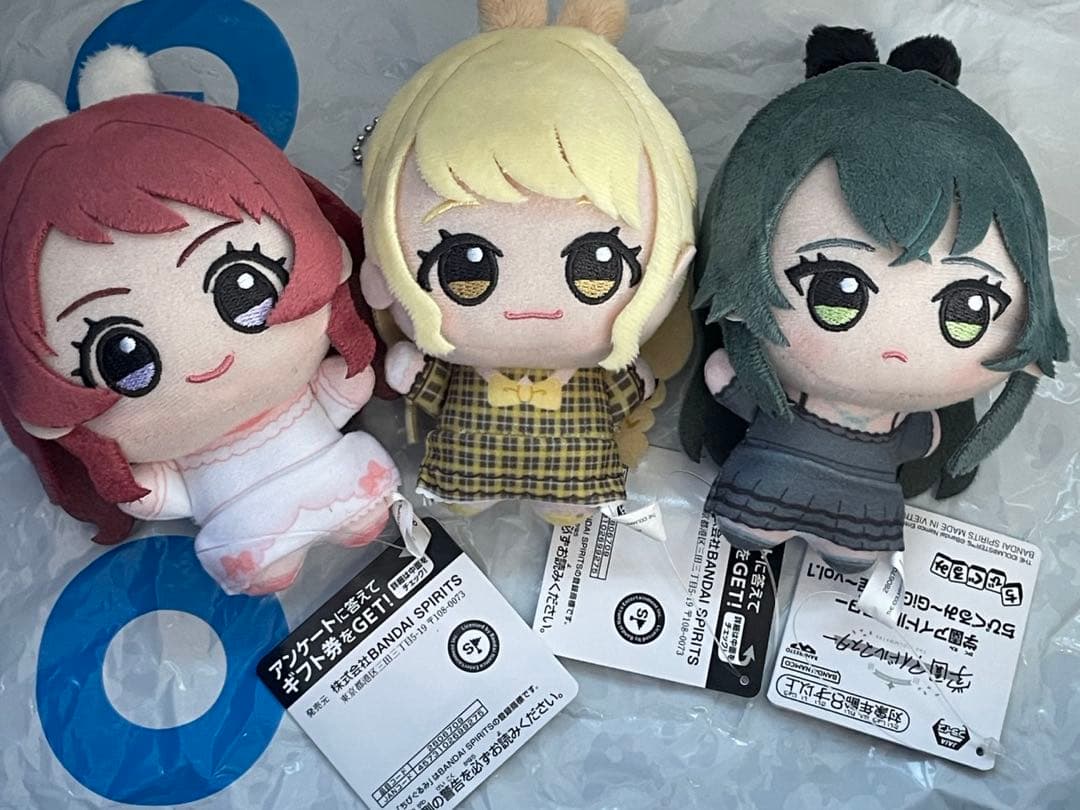 学園アイドルマスター 学マス gigo GIGO限定 ちびぐるみ 3種セット