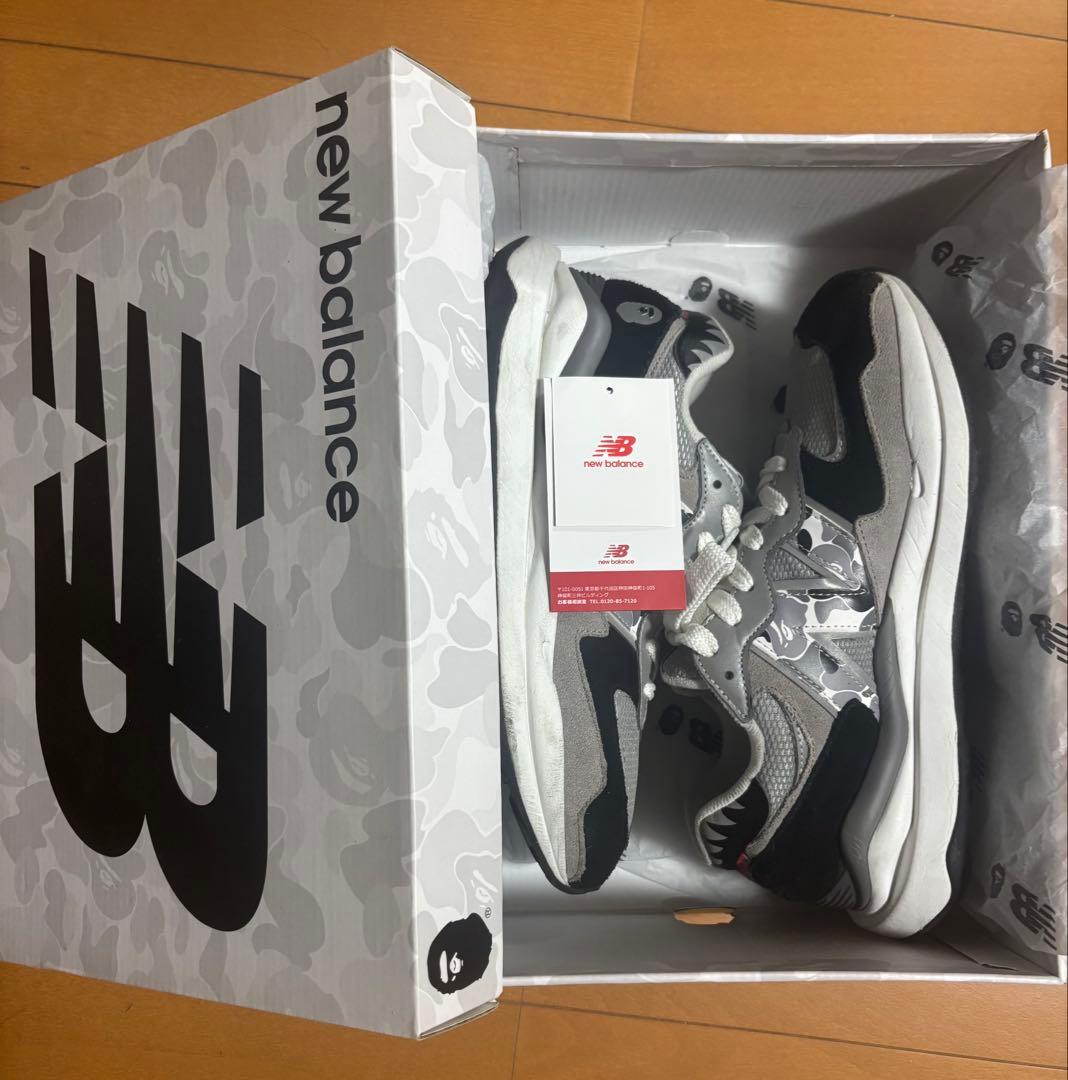 BAPE × NEW BALANCE 5740 26.5cm キムタク 本日迄