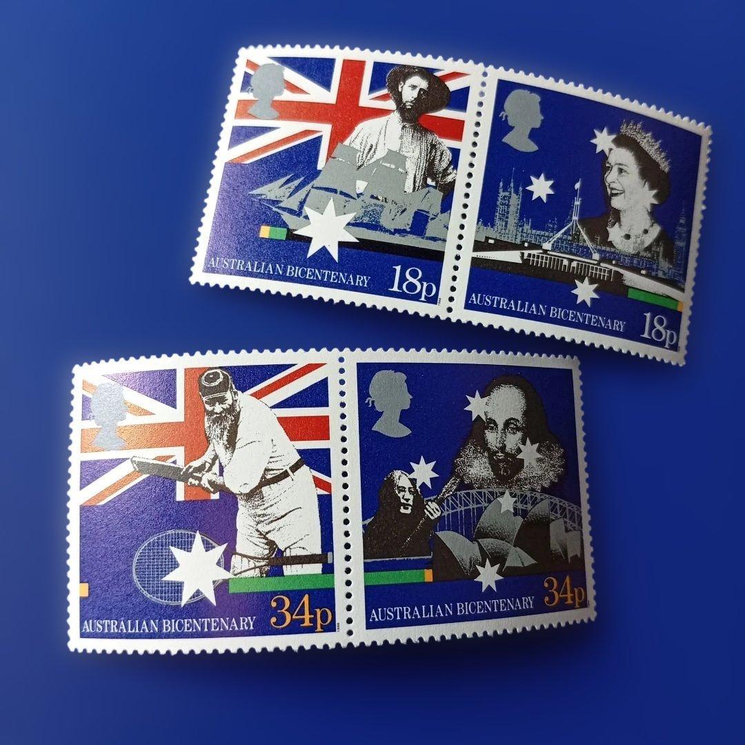 9618 外国切手 イギリス 1988年 オーストラリア建国200周年 4V - メルカリ