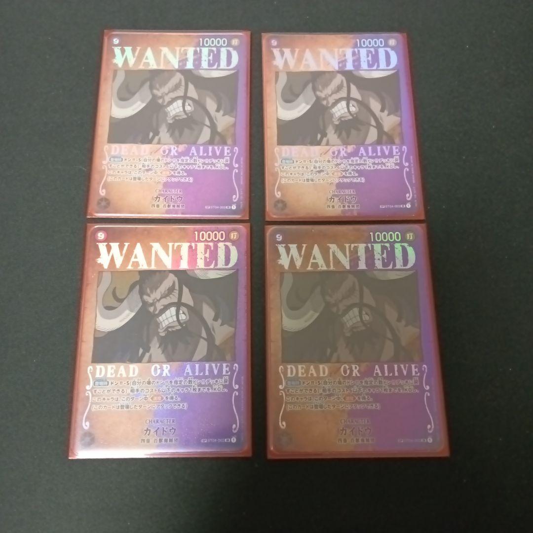 カイドウ　SR　パラレル　手配書