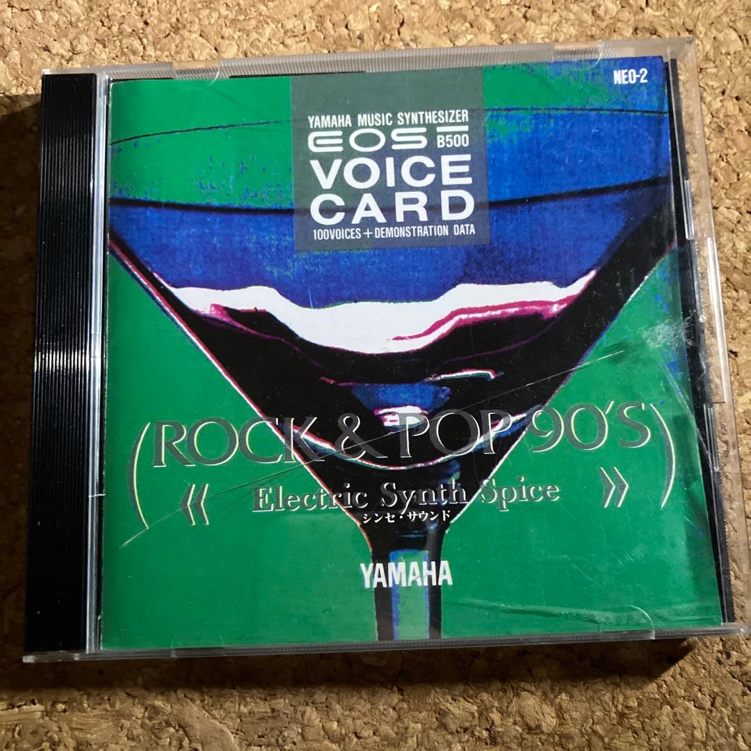 鍵盤楽器 YAMAHA EOSB500 VOICE CARD ROCK & POP90'S