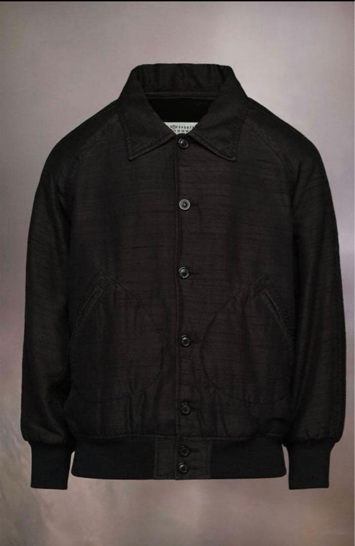 MAISON MARGIELA シルクボンバー ジャケット - メルカリ