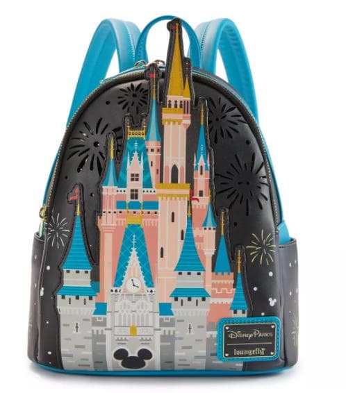 Loungefly WDW シンデレラ城 光る ラウンジフライ ミニリュック