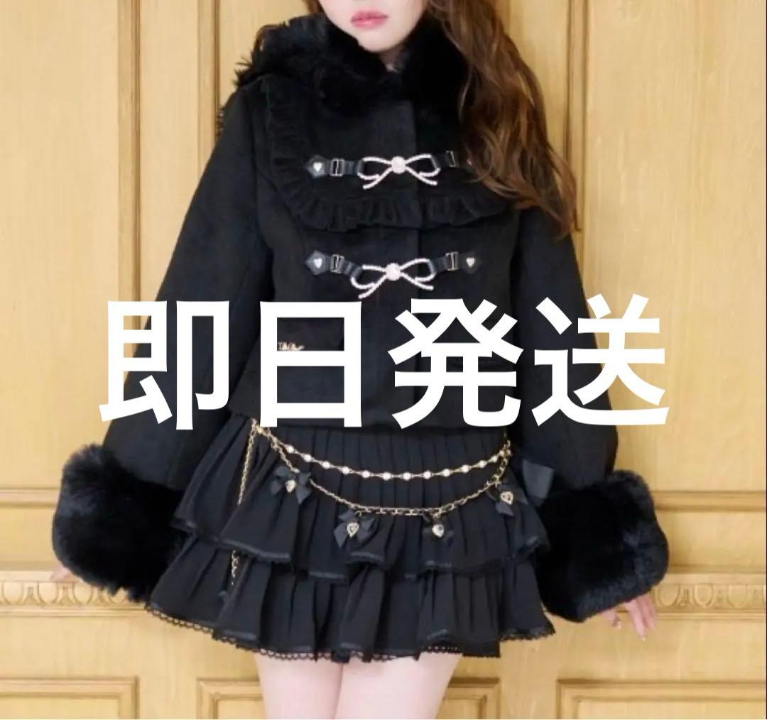 LIZ LISA ショートコート ブラック - メルカリ