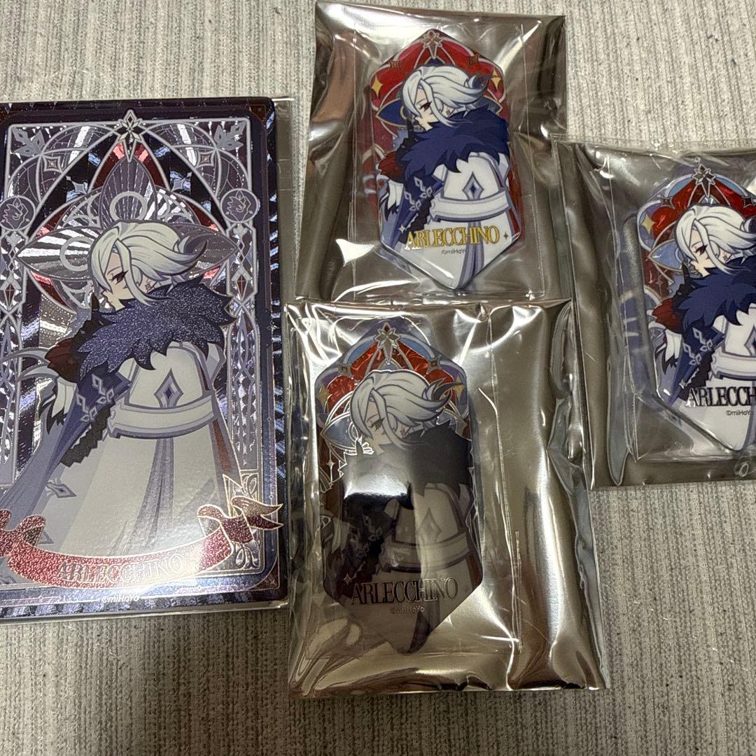 原神 厳霜と狂焔シリーズ アルレッキーノ セット - メルカリ