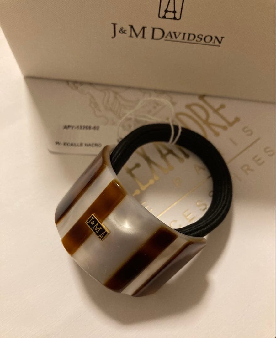 【新品未使用】ALEXANDRE DE PARIS × J&Mポニー ヘアゴム