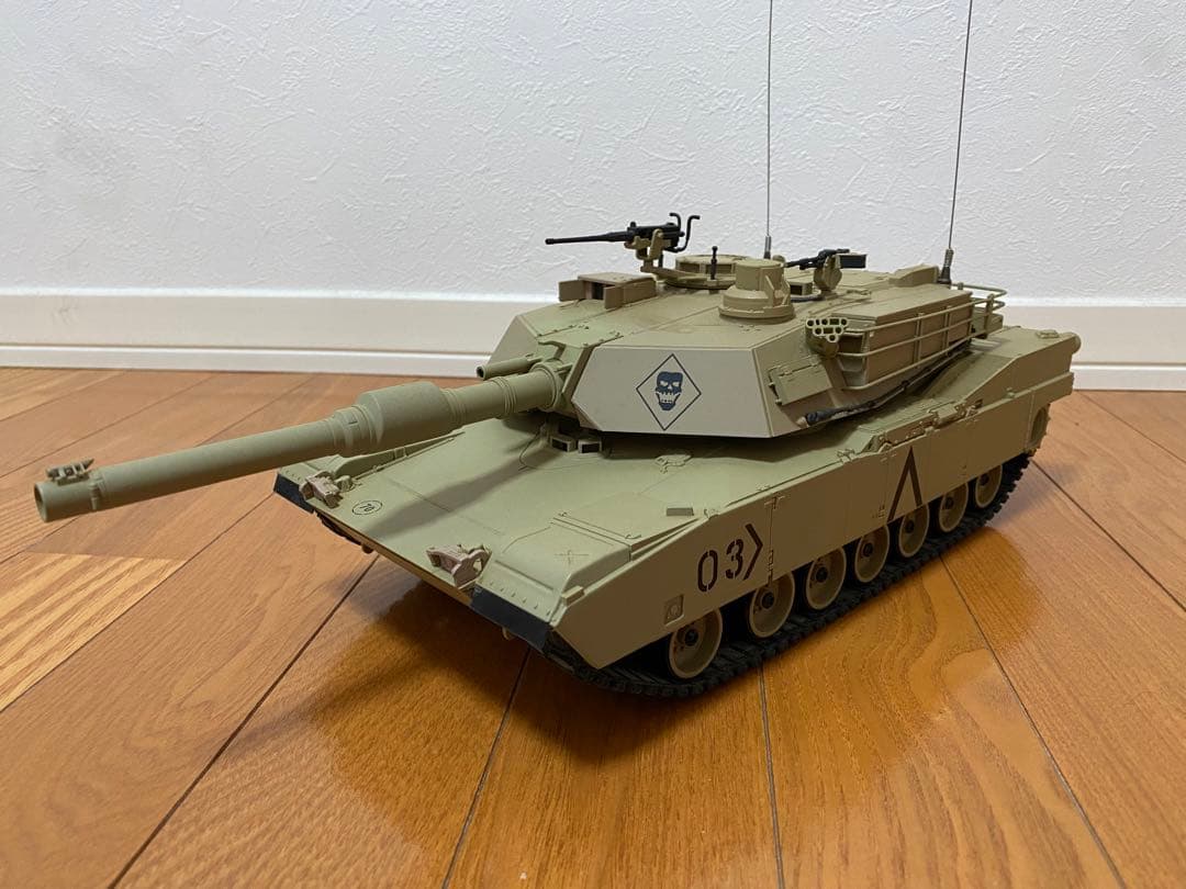 ル*ス様 東京マルイ バトルタンク1/24 アメリカ軍主力戦車 M1 A2 エイ Amazon.co.jp: 童友社 RC ワールドバトルタンク アメリカ M1A2型 27MHz